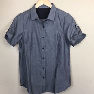 Hornitos Black Barrel Button Down Shirt- Size M
